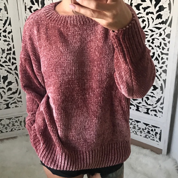 LAST 2️⃣ Chenille/Velvet Yarn Pullover Sweater - Picture 4 of 8